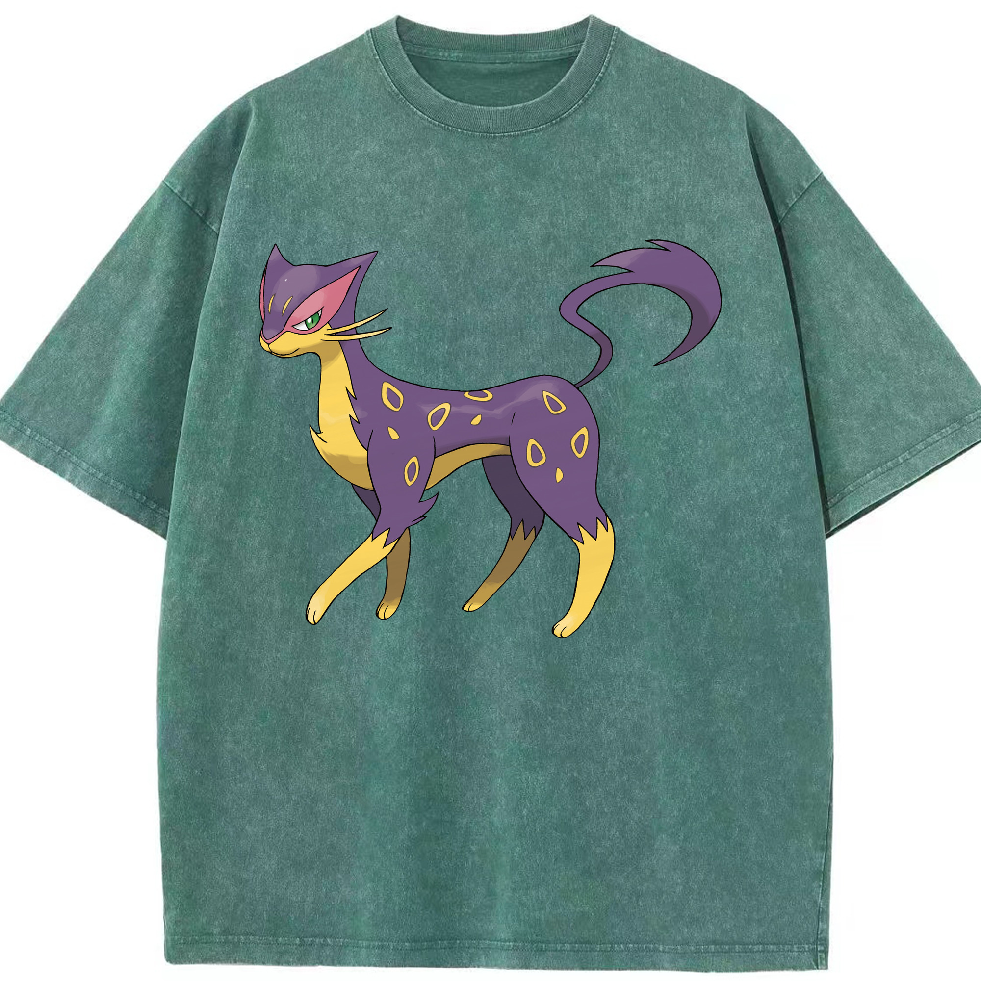 （画像用） ポケットモンスター Pokémon 綿100% ヴィンテージ風 半袖Tシャツ（フロントプリント）